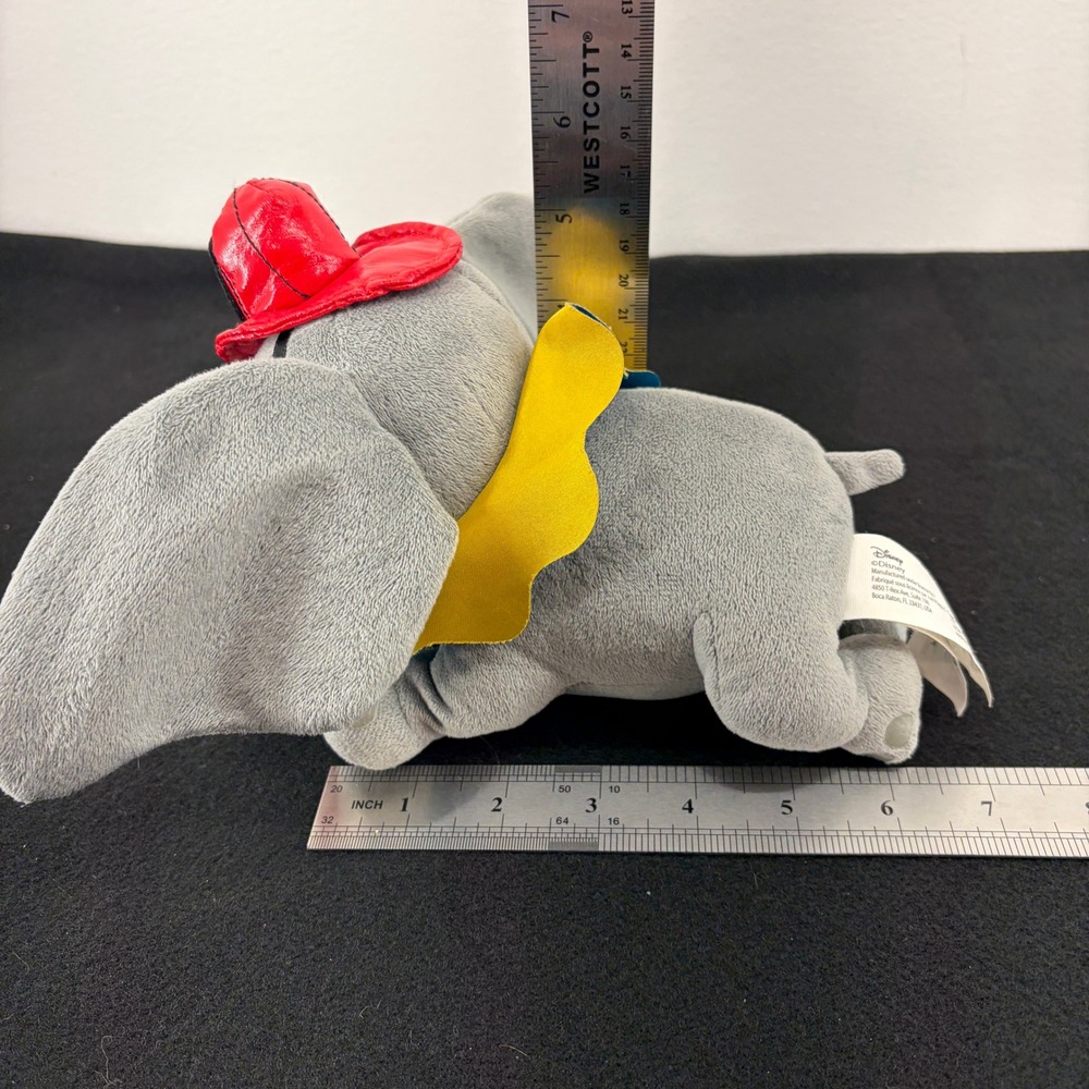 Disney 2019 Dumbo Live Action Plush Stuffed Animal With Fire Hat Just Play - Picture 9 of 10